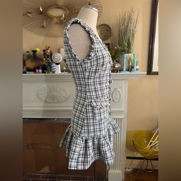 LIKELY Franco Dress in Grey Multi size 00 - Picture 10 of 16